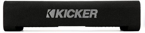KICKER TRTP 8-inch (20cm) Thin Down Firing Subwoofer and Passive Radiator Enclosure, 2-Ohm, RoHS Compliant (Renewed) in Saudi Arabia