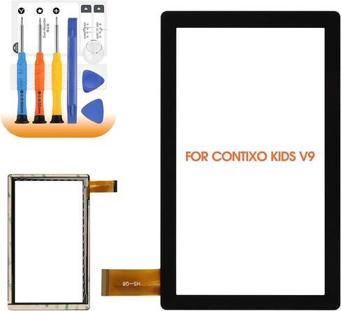 لشاشة Contixo V9 7 بوصة بديلة لجهاز Contixo Learning Tablet V9 V9-3 V9-3-32 لوحة زجاجية رقمية لشاشة تعمل باللمس مع أدوات (لا تشمل LCD) in Saudi Arabia