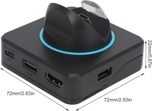 قاعدة توصيل للتلفزيون من سويتش، محطة إرساء واجهة الوسائط المتعددة 5 في 1 USB من النوع C HD، محول قاعدة لمحطة إرساء التلفزيون لـ OLED من أجل Lite in Kuwait