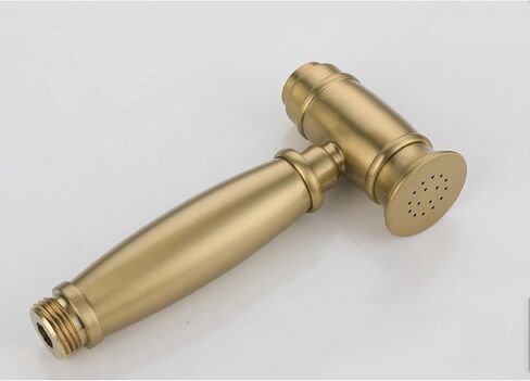 Sprayer Brass HandheldSprayer for Toilet Brushed Gold Baby Cloth Diaper Sprayer for Hot and Cold Water PortableFaucet withHose for Feminine Wash, Wall Mount in Kuwait