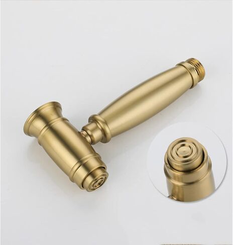 Sprayer Brass HandheldSprayer for Toilet Brushed Gold Baby Cloth Diaper Sprayer for Hot and Cold Water PortableFaucet withHose for Feminine Wash, Wall Mount in Kuwait