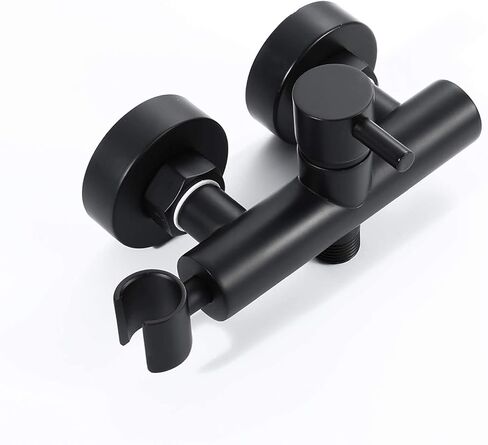 Sprayer Kit HandheldSprayer for Toilet, Black Portable Cloth Diaper Sprayer Set Brass Cold and Hot Water BathroomSprayer Kit with Shower Hose for Personal Hygiene, Bathing Pet in Kuwait