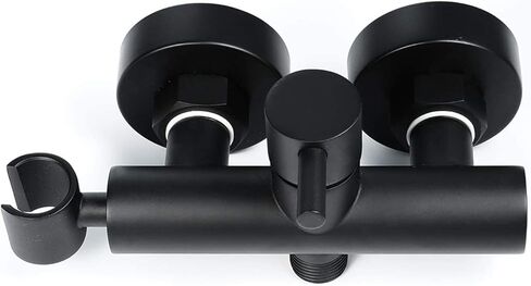 Sprayer Kit HandheldSprayer for Toilet, Black Portable Cloth Diaper Sprayer Set Brass Cold and Hot Water BathroomSprayer Kit with Shower Hose for Personal Hygiene, Bathing Pet in Kuwait