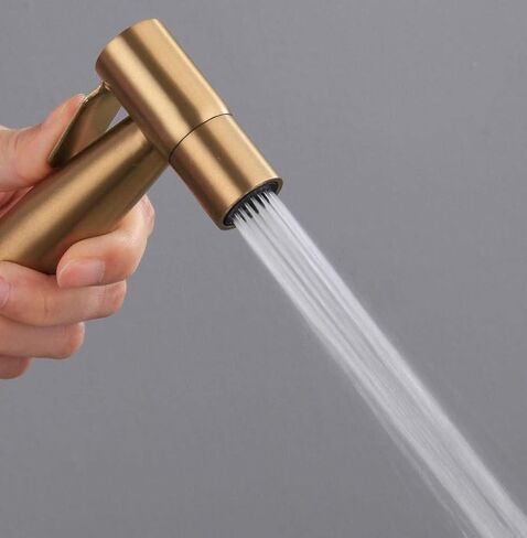 Toilet Sprayer Kit Brass Shower Sprayer Replacement Spray Compatible with Premium Cloth Diaper Sprayer - SUS304 AirbrushToilet Set Companion Wall Mounted in Kuwait