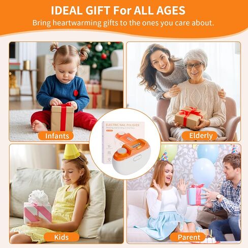 مقص أظافر كهربائي، ماكينة تشذيب أظافر كهربائية للأطفال، مبرد أظافر أوتوماتيكي 2 في 1 قابل لإعادة الشحن مع ضوء LED وتخزين مشبك أظافر للأطفال وكبار السن والبالغين (أرجواني) in Kuwait