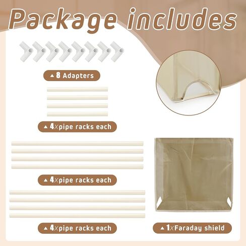 Large WiFi Router Cover, Smart Meter Cover Block 90% of WiFi Router EMF and 5G Electric Meter Faraday Cage Protection in Kuwait