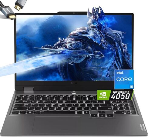 Lenovo LOQ 15 كمبيوتر محمول للألعاب - RTX 4050 - Intel Core i5-12450HX Beat AMD Ryzen 7 4800H - 15.6 بوصة FHD 144 هرتز - ذاكرة وصول عشوائي 32 جيجابايت | 1 تيرابايت SSD - لوحة مفاتيح بإضاءة خلفية - Creator Gamer PC لتحرير الفيديو - Windows 11 in Kuwait