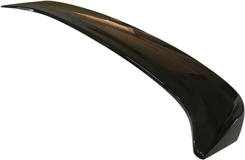 IKON MOTORSPORTS, Trunk Spoiler Compatible with 2013-2019 Nissan Sentra 4-Door Sedan, Factory Style Painted #KH3 Black Obsidian ABS Rear Tail Wing Boot Lid with Brake Light in Saudi Arabia