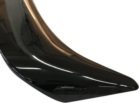 IKON MOTORSPORTS, Trunk Spoiler Compatible with 2013-2019 Nissan Sentra 4-Door Sedan, Factory Style Painted #KH3 Black Obsidian ABS Rear Tail Wing Boot Lid with Brake Light in Saudi Arabia