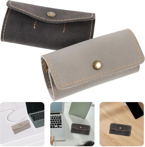 Homoyoyo 2pcs Memory Card Case Holder and Organizer, Portable Micro and Standard Card Storage Keeper for Travel and Computer Accessories, Black and Gray Multi-Slot Carrying Box in Saudi Arabia