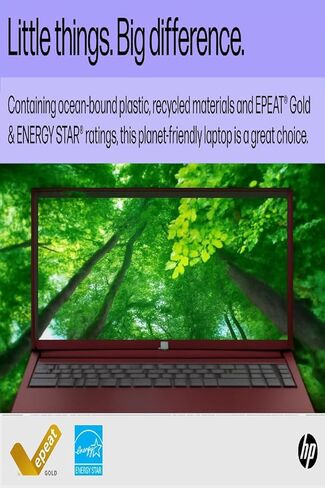 كمبيوتر محمول HP مقاس 15.6 بوصة (يشمل Microsoft 365 لمدة عام واحد)، شاشة عالية الدقة، معالج Intel رباعي النواة N200، ذاكرة الوصول العشوائي 16 جيجابايت، 128 جيجابايت PCIe SSD، Wi-Fi 6، كاميرا ويب، HDMI، لوحة مفاتيح رقمية، Windows 11 Home، Glimmer Garnet in Kuwait
