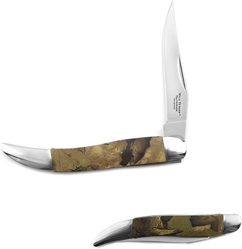 سكين يدوي لسائقي الدراجات النارية مصنوع يدويًا وقابل للطي لهواة التجميع EDC تصميم أنيق نحيف (عظم) in Kuwait