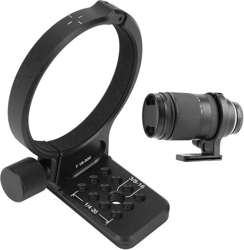 طوق عدسة لعدسة 18 300 مم F3.5 6.3، حامل Tr مع لوحة، طوق ألومنيوم y Tr لكاميرا DSLR C، متوافق مع رؤوس Tr in Kuwait