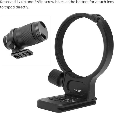 طوق عدسة لعدسة 18 300 مم F3.5 6.3، حامل Tr مع لوحة، طوق ألومنيوم y Tr لكاميرا DSLR C، متوافق مع رؤوس Tr in Kuwait