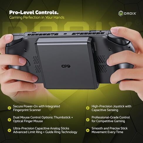 كمبيوتر الألعاب المحمول GPD Win 5 | ايه ام دي رايزن ايه اي ماكس+ رايزن 395 | ذاكرة وصول عشوائي LPDDR5X سعة 32 جيجابايت، ومحرك أقراص SSD سعة 2 تيرابايت | رسومات راديون 8060S | كمبيوتر محمول للألعاب والمحاكاة AAA in Kuwait