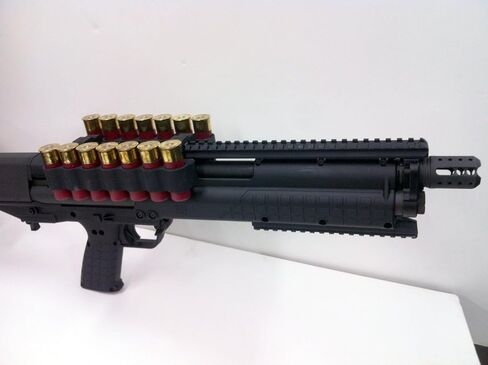 Kel-Tec KSG التكتيكية 12 Guage 14 Shell Ammo Rail Carrier من Hi-Tech Custom in Saudi Arabia