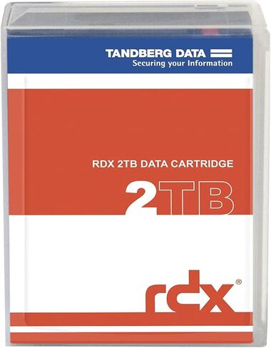 Tandberg RDX QuikStor - RDX X 1-2 تيرابايت - وسائط تخزين، أسود (8731-RDX) in Kuwait