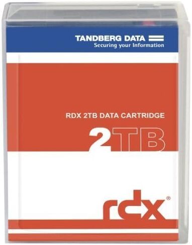 Tandberg RDX QuikStor - RDX X 1-2 تيرابايت - وسائط تخزين، أسود (8731-RDX) in Kuwait