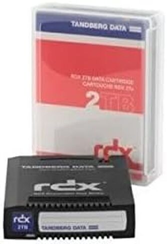 Tandberg RDX QuikStor - RDX X 1-2 تيرابايت - وسائط تخزين، أسود (8731-RDX) in Kuwait