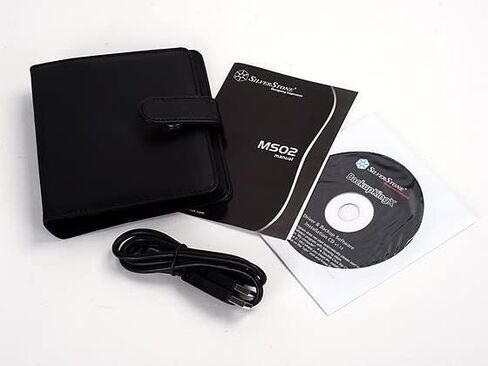 حاوية محرك الأقراص الصلبة Silverstone MS02B مقاس 2.5 بوصة USB 2.0 (أسود) in Saudi Arabia