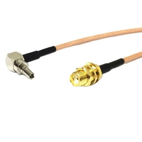 الجيل الثالث 3G كابل مودم USB CRC9 مفتاح الزاوية اليمنى SMA ذكر 100 سنتيمتر محول ضفيرة RG316 سلك موصل in Saudi Arabia