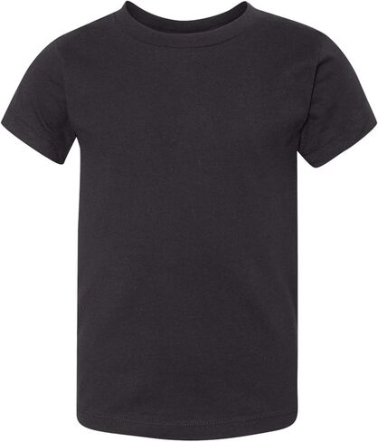 BELLA+CANVAS Toddler Jersey Short-Sleeve T-Shirt 3T Black in Saudi Arabia