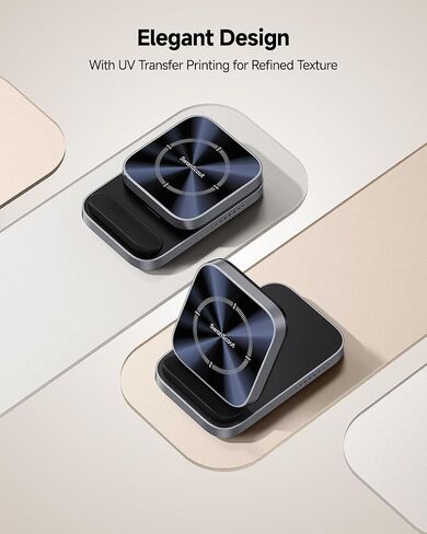 SwanScout Wireless Charger for Samsung Galaxy Z Flip 7 FE/7/6/5/4/3, for Motorola Razr 60 Ultra/50, Foldable Fast Wireless Charging Stand for Z Flip Series, SwanScout 508F (No Adapter) in Saudi Arabia