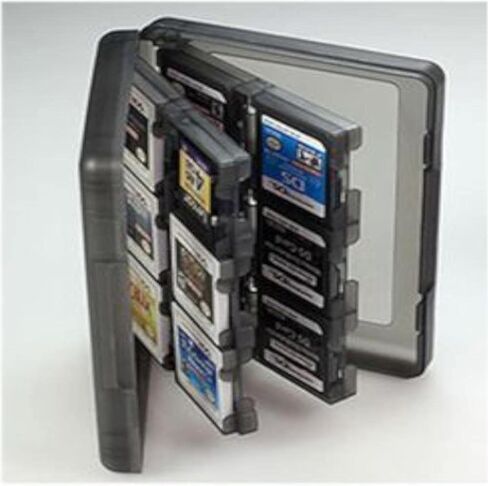 Hard Plastic 28 in 1 Game Card Case Holder Cartridge Box Accessory for Nintendo DS Gaming Device Parts Accessories in Saudi Arabia