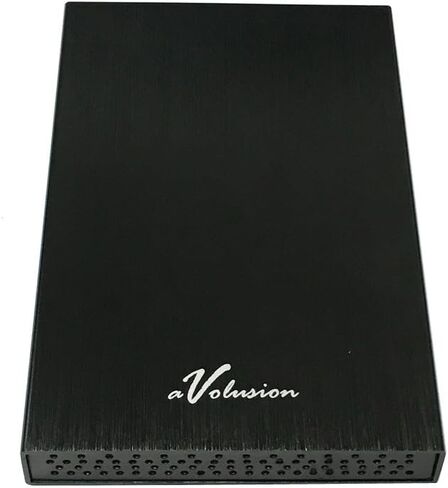 محرك الأقراص الصلبة الخارجي المحمول Avolusion® HD250U3 سعة 250 جيجابايت فائق النحافة USB 3.0 (تنسيق نظام التشغيل Mac) (أسود) - ضمان لمدة عامين in Saudi Arabia