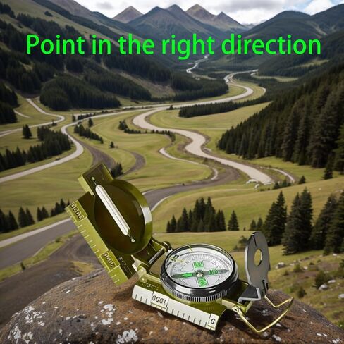 Compass Hiking Backpacking Compass Camping Navigation Compass for Hiking, Backpacking, and Camping – Reliable Outdoor Exploration Tool Ensuring a Safe Journey for Trekking and Expedition Activities in Saudi Arabia