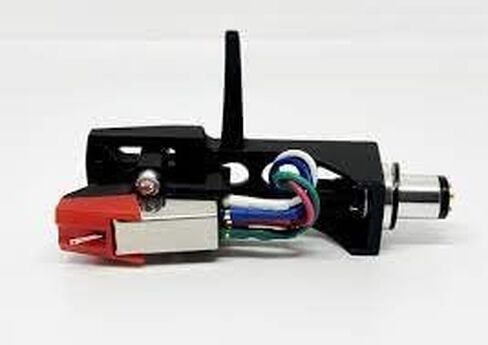 ReadyWired Black Headshell with Cartridge Stylus for Pioneer PL-120, PL-300, PL-514X, SPL-100, PL-1170, PL-570, PL-12AC, PL-15, PL-31D, PL-41, PL-50 in Saudi Arabia