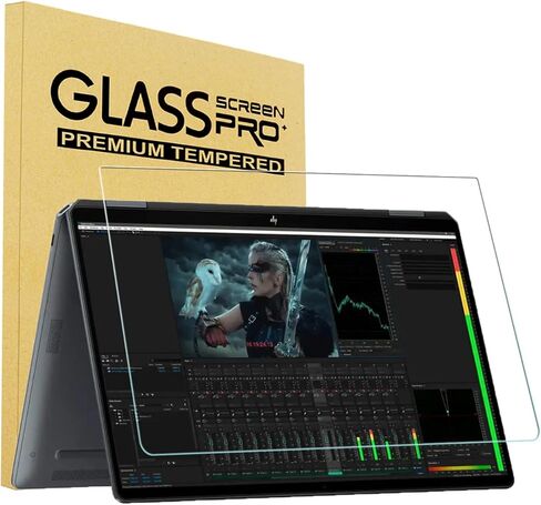 i-Tensodo Tempered Glass Screen Protector for 2025-2024 HP OmniBook Ultra Flip 2-in-1 14 inch (14-fh0000) Touchscreen Laptop, 9H Hardness, 2.5D Tempered Glass Film, HD Clear in Saudi Arabia