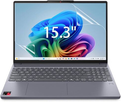 2-Pack Screen Protector for 2026 2025 Lenovo IdeaPad Slim 3 15.3"/IdeaPad Slim 3i 15.3"/IdeaPad Slim 3X 15.3-Inch Laptop, High Definition, Anti-Fingerprint, 5H Anti-Scratch Clear Shield Film in Saudi Arabia