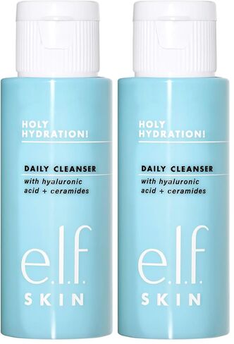e.l.f. SKIN Holy Hydration! Daily Cleanser, Face Cleanser For Washing Away Excess Oil, Impurities & Makeup, Made With Hyaluronic Acid, Vegan & Cruelty-Free in Kuwait