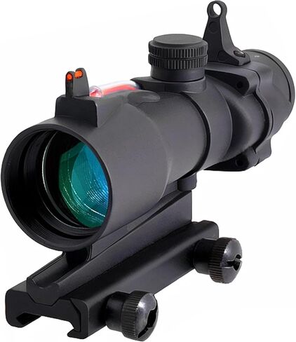 نطاق نقطة من الألياف الحمراء 4x32 مع نظام رؤية لـ Picatinny 20mm Rail Yotto 7.62 x 39 Laser Sight in Kuwait
