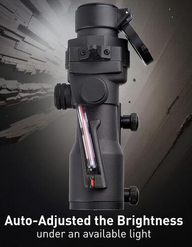 نطاق نقطة من الألياف الحمراء 4x32 مع نظام رؤية لـ Picatinny 20mm Rail Yotto 7.62 x 39 Laser Sight in Kuwait