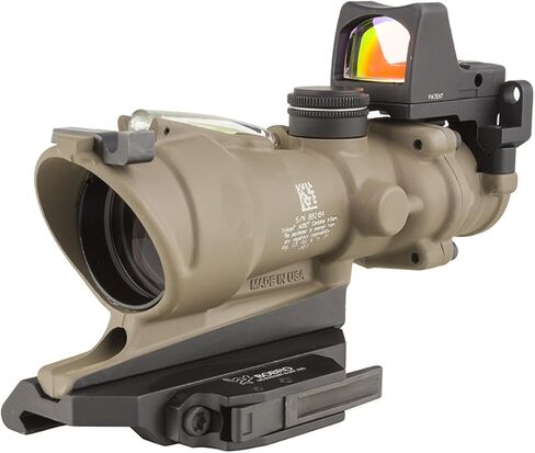Trijicon 4x32mm ACOG Dual Illumination Green Crosshair Reticle Flat Dark Earth Optics in Saudi Arabia