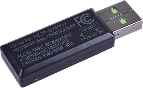 BestParts USB جهاز الإرسال والاستقبال اللاسلكي محول بديل لسماعة Razer Nari Essential RC30-026902 in Saudi Arabia