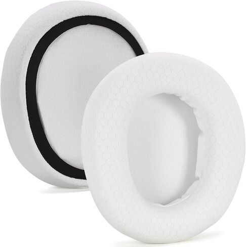 Defean Mesh Fabric Earpads Replacement Compatible with SteelSeries Arctis Nova Pro Wired, Nova 1/1X/1P/3/3P/3X/4/4P/4X/5/5P/5X/7/7X/7P Headphons,(Do Not Fit Arctis Nova Pro Wireless) in Saudi Arabia