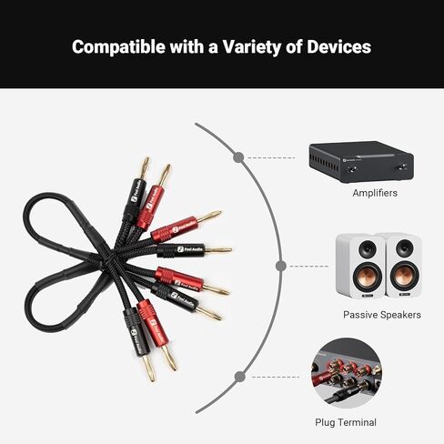 Fosi Audio Banana Plugs for Speaker Wire and Box X5 Phono Preamp for MM & MC Cartridge Turntable in Saudi Arabia
