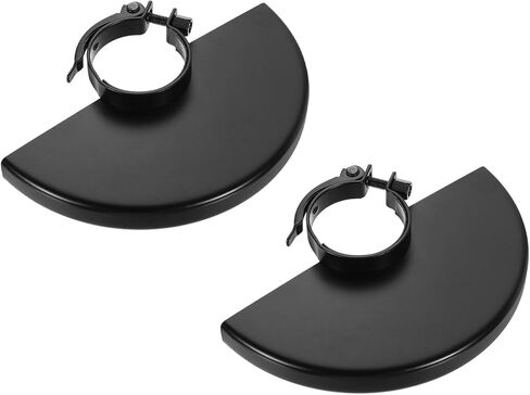 Uxcell طاحونة الحرس 4.5 "125 مللي متر ضياء المعادن قابل للتعديل زاوية طاحونة الحرس حامي غطاء أغطية الاطارات استبدال الملحقات in Kuwait