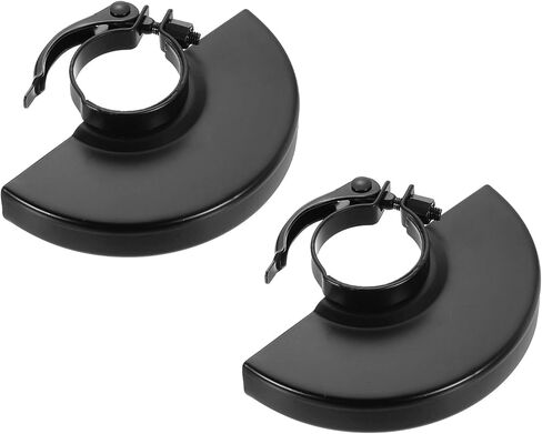 Uxcell طاحونة الحرس 4.5 "125 مللي متر ضياء المعادن قابل للتعديل زاوية طاحونة الحرس حامي غطاء أغطية الاطارات استبدال الملحقات in Kuwait