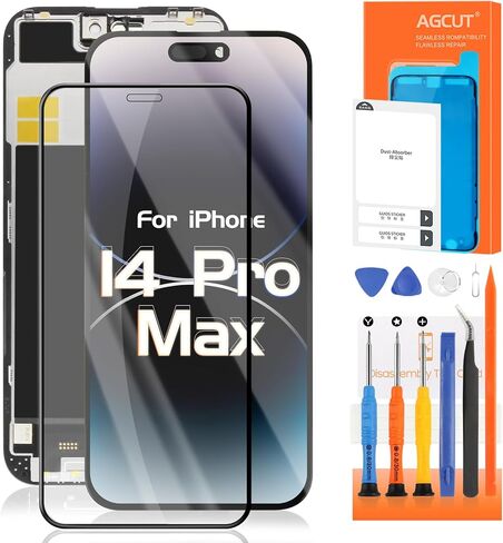 AGCUT INCELL لفون 14 برو ماكس استبدال الشاشة لفون 14Pro ماكس شاشة LCD A2894 A2651 A2893 A2895 LCD محول الأرقام شاشة تعمل باللمس الجمعية إصلاح أطقم in Kuwait