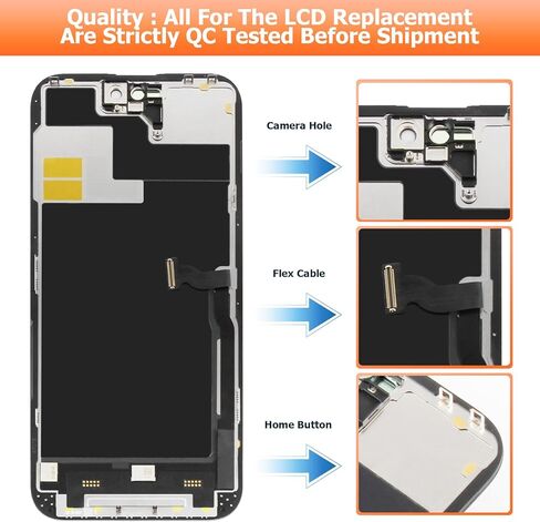 AGCUT INCELL لفون 14 برو ماكس استبدال الشاشة لفون 14Pro ماكس شاشة LCD A2894 A2651 A2893 A2895 LCD محول الأرقام شاشة تعمل باللمس الجمعية إصلاح أطقم in Kuwait