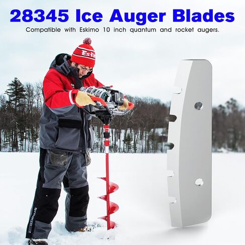 28345 Ice Auger Blades Replacement Eskimo Quantum and Rocket Power Ice Auger Bits,Eskimo Ice Auger Blade 10 inch in Saudi Arabia