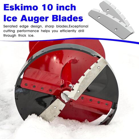 28345 Ice Auger Blades Replacement Eskimo Quantum and Rocket Power Ice Auger Bits,Eskimo Ice Auger Blade 10 inch in Saudi Arabia