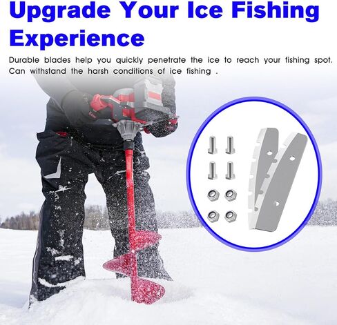 28345 Ice Auger Blades Replacement Eskimo Quantum and Rocket Power Ice Auger Bits,Eskimo Ice Auger Blade 10 inch in Saudi Arabia