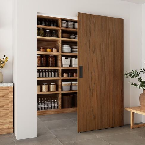 BarnSmith 36"x84" Concealed Sliding Barn Door with Soft Close Mechanism in Kuwait
