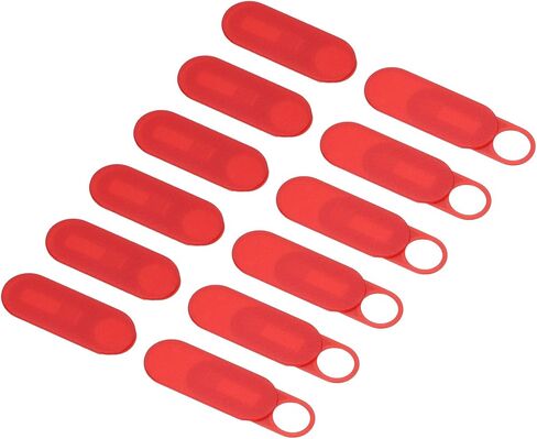 12Pcs Computer Camera Cover Slide, (0.039" Thickness, Black), Ultra-Thin Laptop Camera Blocker Protecting Privacy and Security for Various Tablet/Desktop/Smartphone/PC Accessory in Kuwait