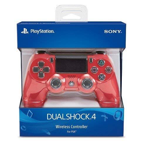 وحدة التحكم اللاسلكية DualShock 4 - أحمر كريستالي - بلاي ستيشن 4 (متجددة) in Saudi Arabia
